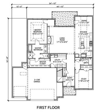 Arlington Floor Plan 1st Floor