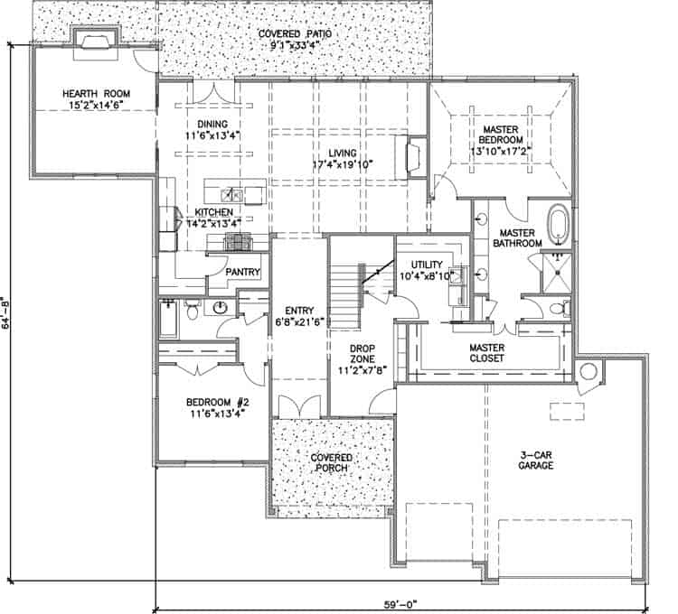 Berkley Floor Plan First Floor