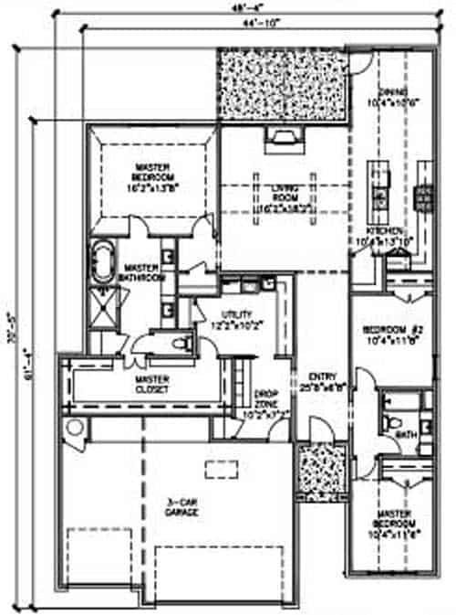 Montgomer Floor Plan Outline