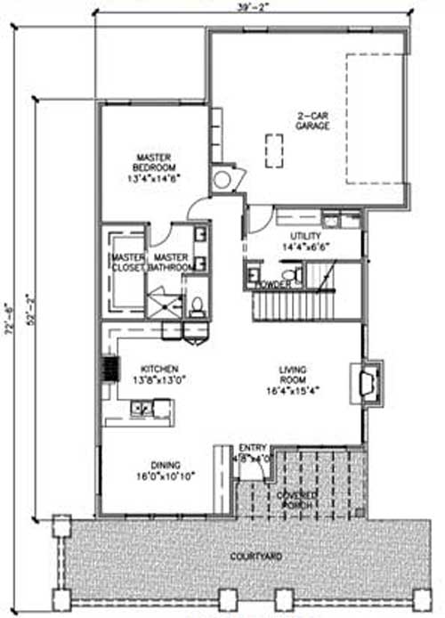 Oakdale Floor Plan First Floor