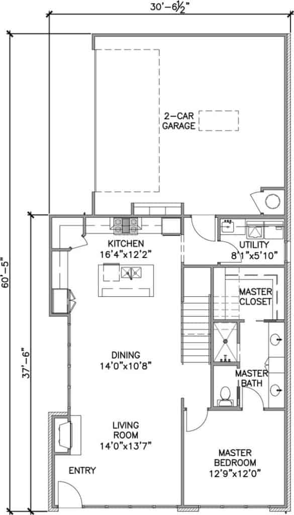 Ruhl Construction Somerset Floor Plan First Floor