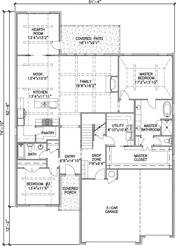 Beckett Floor Plan First Floor