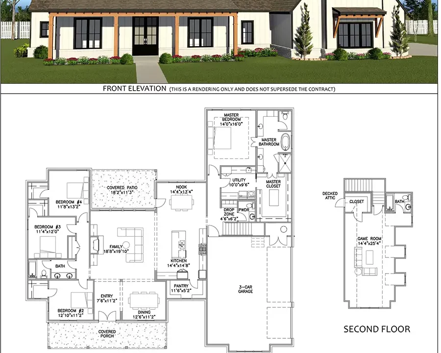 Lilly Floor Plan by Ruhl Construction