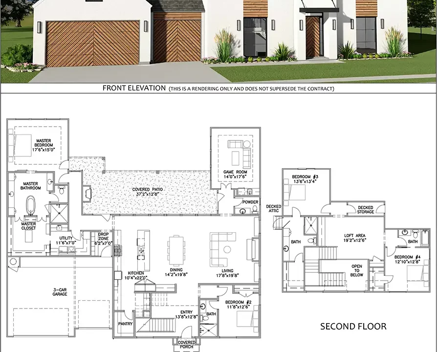 Preston Floor Plan by Ruhl Construction